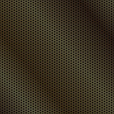 Art Deco paternleri hazır. Altın altınlar. Fan pulları süs eşyası. Geometrik dekoratif dijital kağıtlar. Vektör çizgisi tasarımı Lüks vintage illüstrasyon