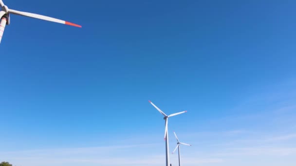 Norway Oslo 2022 Wind Farm Eco Friendly Alternative Energy Sources — 图库视频影像