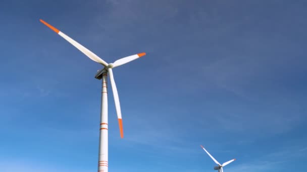 Norge Oslo 2022 Vindkraftpark Och Miljövänlig Alternativa Energikällor Och Förnybara — Stockvideo