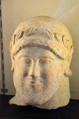 Paris, Fransa 03.25.2017: Paris 'in ünlü bir müzesinin içi