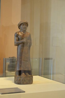 Paris, Fransa 03.25.2017: Paris 'in ünlü bir müzesinin içi