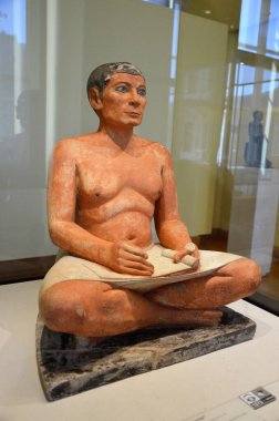 Paris, Fransa 03.25.2017: Paris 'in ünlü bir müzesinin içi