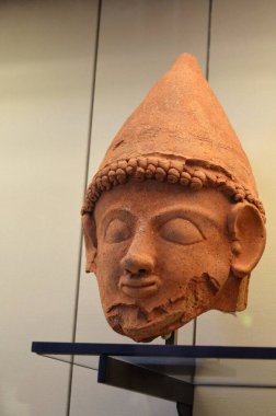 Paris, Fransa 03.25.2017: Paris 'in ünlü bir müzesinin içi