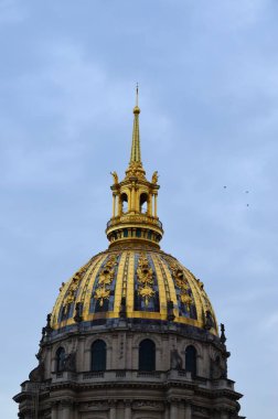 Paris, Fransa 03.22.2017: Napolyon 'un mezarının içinde bulunan Hotel national des Invalides (Invalids' in Ulusal Konutu)