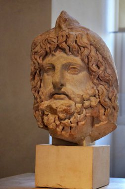 Paris, Fransa 03.25.2017: Paris 'in ünlü bir müzesinin içi