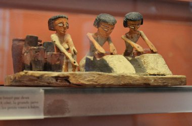 Paris, Fransa 03.25.2017: Paris 'in ünlü bir müzesinin içi