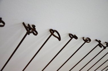 Frankfurt am Main, Almanya 08.25.2018: Weltkulturmuseum, Dünya Kültür Müzesi