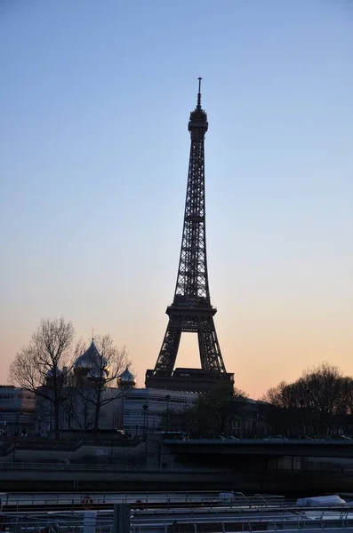 Paris França 2017 Torre Eiffel Paris França — Fotografia de Stock