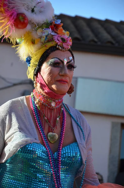 Теулада Сардинія 2018 Традиційні Маски Сардинії — стокове фото