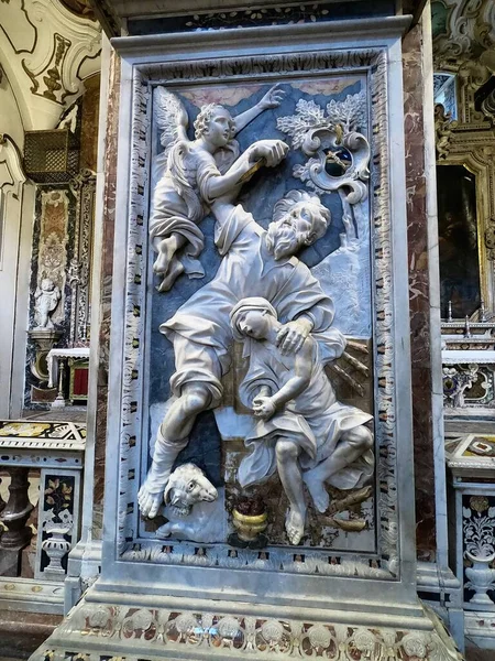 Palermo Sicílie 2018 Katolický Kostel Kateřiny Chiesa Santa Caterina 1596 — Stock fotografie