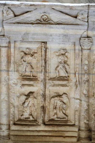 Πίζα Ιταλία 2018 Μνημείο Του Καμποσάντο Αρχαίο Νεκροταφείο Και Μαυσωλείο — Φωτογραφία Αρχείου