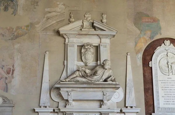 Pisa Talya 2018 Kamposanto Anıtı Toskana Nın Pisa Kentindeki Mucizeler — Stok fotoğraf