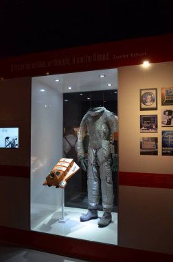 Frankfurt am Main, Almanya 08.25.2018: Deutsche Film Müzesi 'ne (Alman Film Müzesi) yakın çekim)