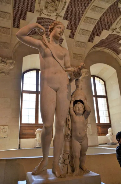 Parigi Francia 2017 Interno Famoso Museo Parigi — Foto Stock