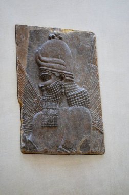 Paris, Fransa 03.25.2017: Paris 'in ünlü bir müzesinin içi