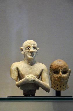 Paris, Fransa 03.25.2017: Paris 'in ünlü bir müzesinin içi