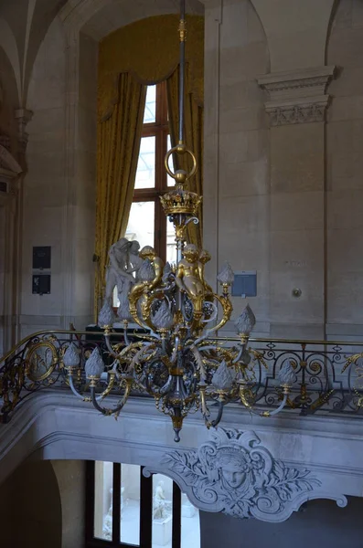 Paris França 2017 Interior Famoso Museu Paris — Fotografia de Stock