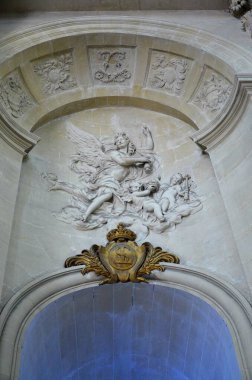 Paris, Fransa 03.22.2017: Napolyon 'un mezarının içinde bulunan Hotel national des Invalides (Invalids' in Ulusal Konutu)