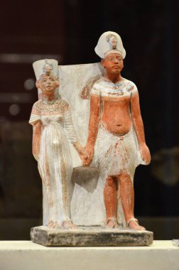 Paris, Fransa 03.25.2017: Paris 'in ünlü bir müzesinin içi