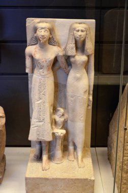 Paris, Fransa 03.25.2017: Paris 'in ünlü bir müzesinin içi