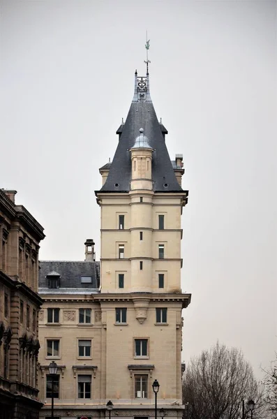 Paris França 2017 Arquitetura Antiga Paris — Fotografia de Stock