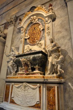Pisa, İtalya 04.27.2018: Pisa Katedrali (Katedral de Pisa), İtalya