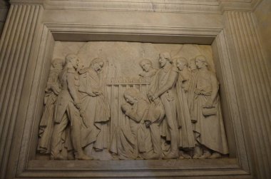 Paris, Fransa 03.22.2017: Napolyon 'un mezarının içinde bulunan Hotel national des Invalides (Invalids' in Ulusal Konutu)