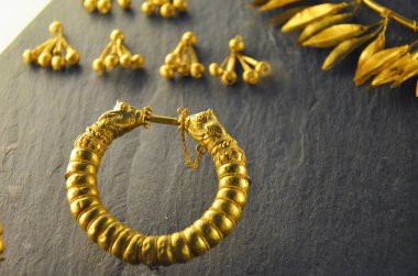 Paris, Fransa 03.25.2017: Paris 'in ünlü bir müzesinin içi