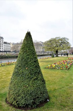 Paris, France 03.25.2017: Luxembourg Palace and park in Paris, the Jardin du Luxembourg