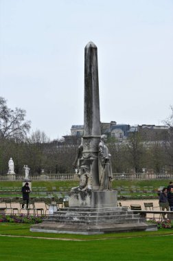 Paris, France 03.25.2017: Luxembourg Palace and park in Paris, the Jardin du Luxembourg