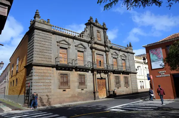 stock image La Laguna, Spain 03.22.2018: Palacio de Nava, palatial building in the Plaza del Adelantado in La Laguna.