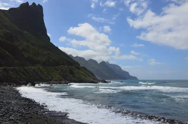 stock image Playa de Benijo (Benijo beach), Atlantic Ocean. North Tenerife. Canary Islands. Spain