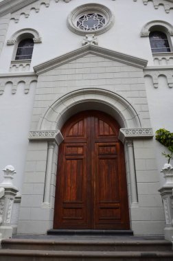 Şehir manzarası Puerto de la Cruz, Tenerife, Kanarya Adası