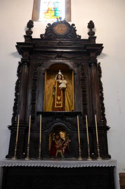 San Cristobal de La Laguna, İspanya 03.22.2018: San Cristobal de La Laguna 'da Iglesia La Concepcion' un İçişleri