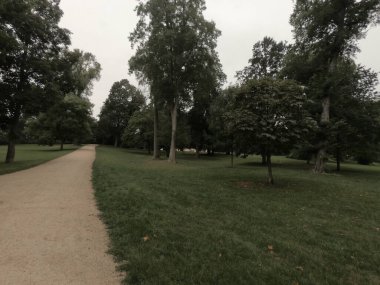 Wiesbaden-Biebrich / Almanya kalesi parkı