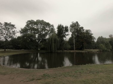 Wiesbaden-Biebrich / Almanya kalesi parkı