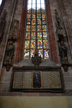 Nuremberg, Almanya 10.16.2019: St. Sebaldus Kilisesi, Nuremberg