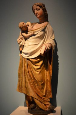 Nuremberg, Almanya 10.19.2019: Maria lactans