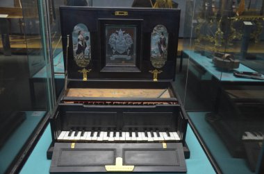 Nuremberg, Almanya 10.19.2019: vdikdörtgen Octave Virginal