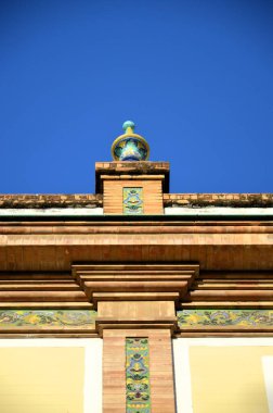 Sevilla, İspanya - mimari barrio Santa Cruz Bölgesi