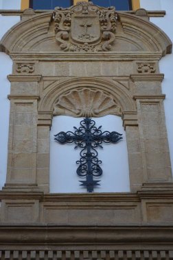 Sevilla, İspanya - mimari barrio Santa Cruz Bölgesi