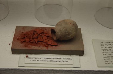 Seville, İspanya 03.23.2019: Sevilla Arkeoloji Müzesi, İspanya