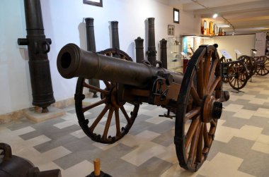 Seville, İspanya 03.23.2019 Askeri Müze Plaza de Espaa Seville, İspanya