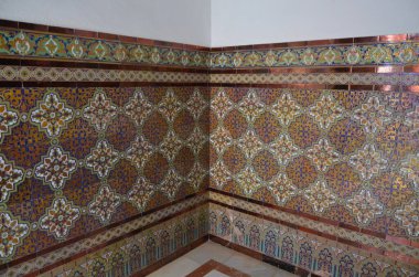 Sevilla, İspanya - mimari barrio Santa Cruz Bölgesi