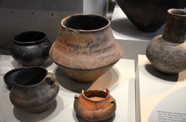 Nuremberg, Almanya 10.19.2019: Nuremberg 'deki Alman Ulusal Müzesi