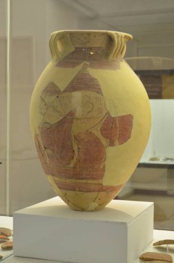 Seville, İspanya 03.23.2019: Sevilla Arkeoloji Müzesi, İspanya