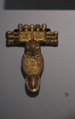 Nuremberg, Almanya 10.19.2019: Visigotik yay fibula