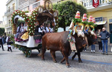 Sant 'Antioco, Sardinya 05.05.2019: 