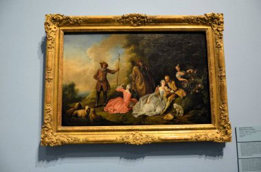 Nuremberg, Almanya 10.19.2019: Açık Turnuvada Zarif Grup