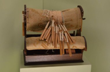 Seville, İspanya 03.23.2019: Popüler Sanat ve Gümrük Müzesi